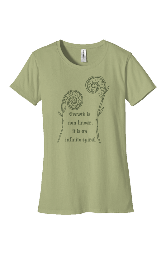 "Growth is Non-Linear" Women's Shirt